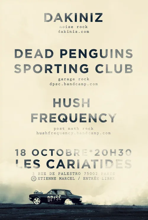 Flyer — LES CARIATIDES